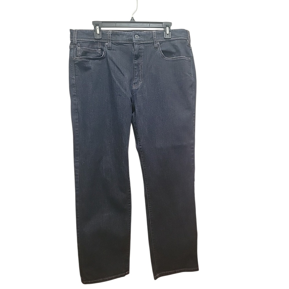 ORVIS Mens 1856 Five Pocket Jeans Blue Dark Wash Cotton 38x30.  Mint Condition